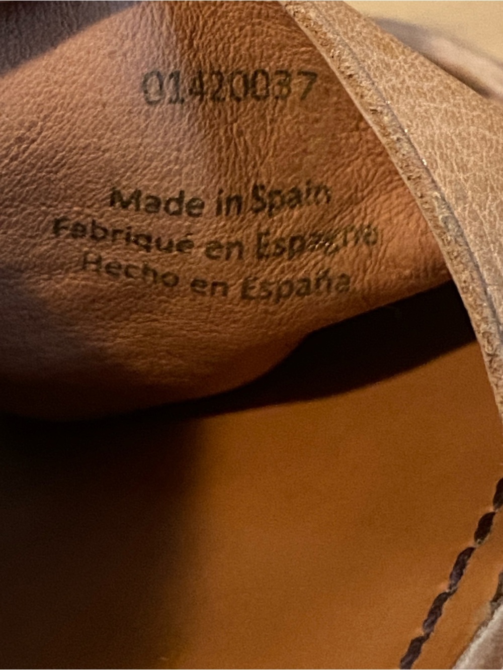Free People FP Collection Tan Leather Open Toe Sandals EU 40 US 9-9.5 - Picture 8 of 8